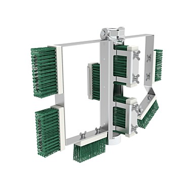 Насадка-щетка для мойки сосуда котла на 100л